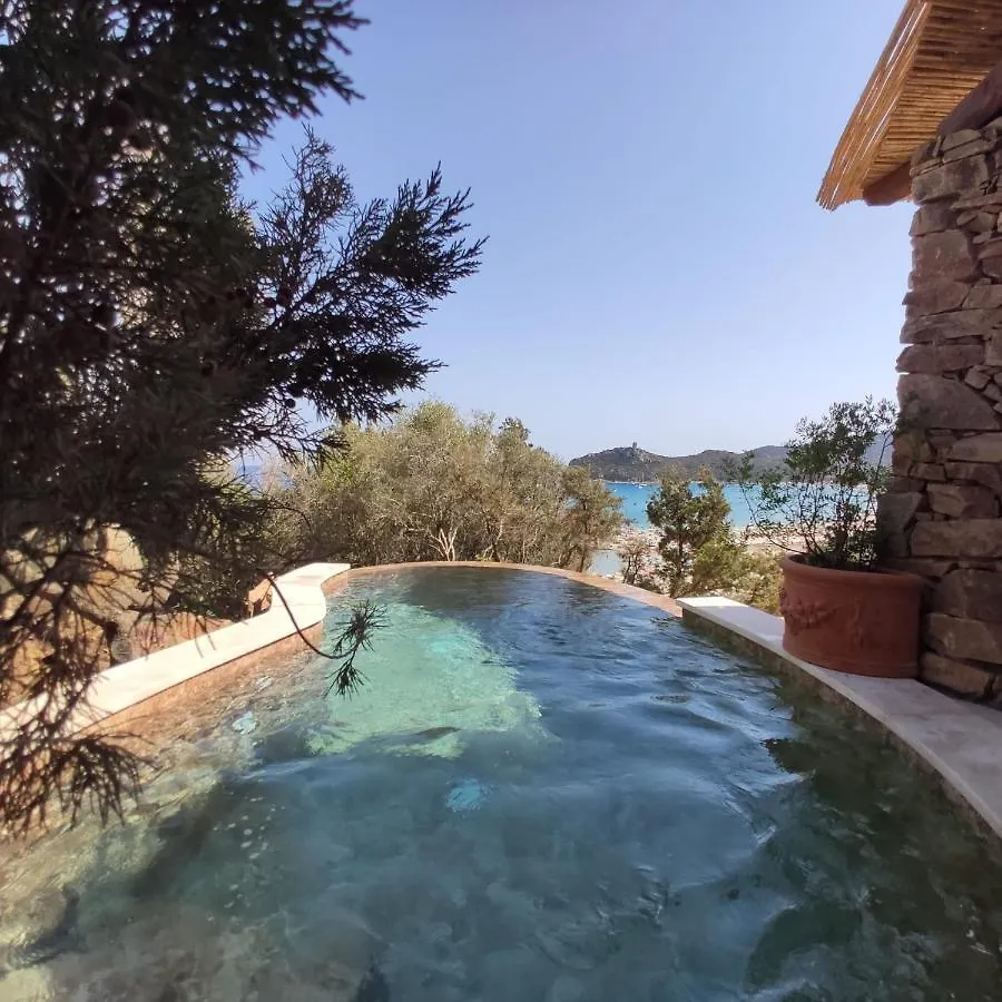Villa Mannus - Splendida Villa Vista Mare Con Piscina فيلاّسيمِيوس إيطاليا