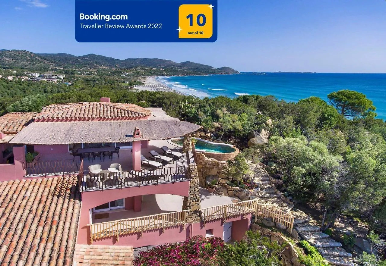 Villa Mannus - Splendida Villa Vista Mare Con Piscina Villasimius